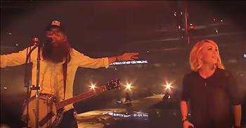 Carrie Underwood And Crowder Sing 'Lift Your Head Weary Sinner'