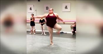 15-year-old Lizzy Howell doesn't look like your average ballerina, but wow can this girl dance. Her tenacity in the studio has allowed her to accomplish her very aggressive goals, but her real wow-factor is her spirit! This positive young woman is truly an inspiration and a beautiful reminder to never judge a book by its cover. You go Lizzy!