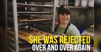 Collette Divitto has been a baker-in-training for years, developing and practicing her own recipes until she could one day work in a bakery.  However, having Down's Syndrome provided an obstacle to employment.  That did not stop Collette.  She simply decided to open her own bakery and had immediate success with over 50,000 sales and a standing order with a local market.  She continues to build her business and is hoping to open more bakeries!  Go Collette<3