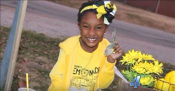 A'Layah Robinson is an unbelievably generous young girl, which is miraculous considering the life into which she was born.  After being fostered in several different homes, she was finally adopted into a loving family.  However, she could not forget the kids left behind in foster care so she wanted to do something to help them.  Starting with a lemonade stand, she has founded a charitable program that provides blankets and other basic needs to kids in foster care.  Watch as A'Layah's Kindergarten's teacher arranges to surprise her with a big donation to help keep her charity going strong!