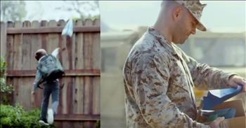 This commercial for paper and packaging will touch your heart.  As we live our lives through electronic communications, this shows that there is nothing like a handwritten note...even if it has wings. <3