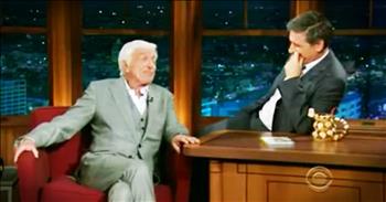 Dick Van Dyke is a legend but it turns out we could have lost this gem too soon. One day Dick was surfing when he fell asleep on his board and woke up out of sight of the shore. He thought things looked grim when he looked down and noticed he was surrounded by fins. Thankfully the fins belonged to a pod of porpoises who pushed Dick to shore! Wow God was looking out for him!