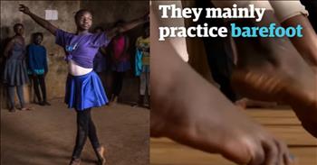 In the slums of Nairobi, the children have very little hope for a life beyond their village.  Because of the love and dedication of a teacher, who used to be a dancer, many of the children in the largest slum in Africa meet every week to learn ballet.  They dance barefoot on a dirt floor, but many have gone on to scholarships to dance academies and some even to Dance Center Kenya.  How amazing <3