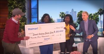 When these incredible women found out that in their neighborhood less than 4% of high school graduates go to college, they knew they needed to do something. For the students at Summit Academy Charter School the problem is not a lack of motivation, but rather a lack of food, home, support and faith in themselves. That's where these incredible women come in.They provide a safe place that meets the needs of their students so that they can succeed. When you see the surprise that Walmart has for them you'll be in tears. God bless these ladies and the work they do!