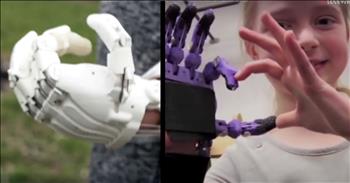 E-Nable is an online community that is providing an amazing service.  Professional engineers develop plans for prosthetic devices and instructions for creating these on 3D printers.  The files are made public and groups such as school tech clubs work together to produce the artificial limbs for kids in their community.  Over 2,000 of these devices have been created so far, providing wonderful tools for the disabled and invaluable skills for the tech students.  What an inspiring program <3
