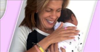 Kathie Lee is always expressing her love and appreciation for Hoda and stating what a kind and giving person she is.  Well, imagine the joy when Hoda announced that she is adopting a baby girl onto which she can now shower all that wonderful love!  What a blessing for Hoda and that sweet baby. <3