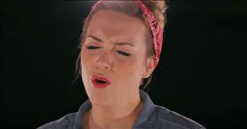Evynne Hollens' Gorgeous Cover Of Rise Up About Overcoming Fear