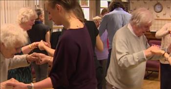 As dementia becomes are more common disease, it is wonderful to see the creativity with which therapists and caretakers are helping those who suffer.  This dance therapist is having great success as he helps them reconnect with their bodies and their natural impulses to move to music.  It's wonderful to hear the patients talk about rediscovering their will to live full lives!