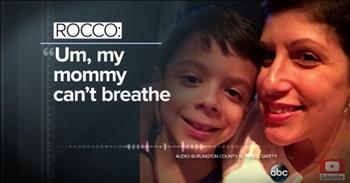 Rocco knows that his momma has really bad asthma and she taught him what to do if there was ever a bad emergency. Rocco is only 7 years old, but when his momma collapsed and couldn't breathe, he jumped into action. Hearing the 911 call and how he stayed calm is truly incredible. This little man is no doubt a hero! 