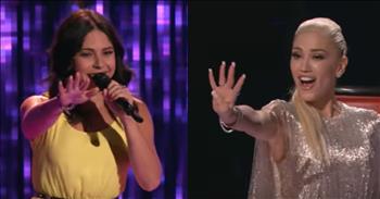 Valerie Ponzio knows what works for her and her smashing performance of Johnny Cash's "Ring Of Fire" has The Voice judges clamoring to mentor this country Americana singer.  We love to hear the arguments when the judges want the same singer...and we can't wait to see what Valerie does in this contest!