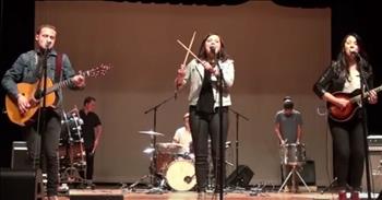 Sibling country and gospel band, Daves Highway, is taking a page from another sibling band, Delta Rae, in their cover of "Bottom of the River".  Although still fairly young, Daves Highway has been impressing us for years now, with their mastery of perfect 3 part harmony.  This song has an infectious beat that has on on our feet!