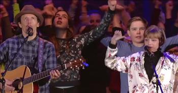 Very recently, thousands of Special Olympians were living their dream of competing for their own personal medals.  Their Austrian ceremony was made complete by this fantastic performance by Jason Mraz and America's Got Talent Winner, Grace VanderWaal.  They inspired and wowed the audience with a stirring rendition of Mraz's "I Won't Give Up".  What a musical treat!
