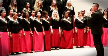 The incredible Stellenbosch University Choir, from South Africa, came together for this stunning harmonized version of the touching song 'Say Something'. This arrangement was written by Pentatonix, who are masters at the art of a cappella singing.  We are covered in chills!