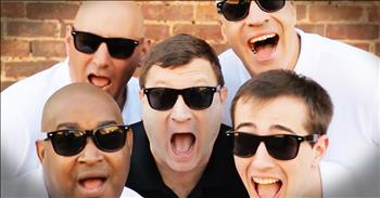 Rick and Stephanie are a fun-loving couple who wanted to bring their joy and laughter to their wedding. So Rick put together this adorable music video to the song 'Hooked On A Feeling'. Seeing the groomsmen dancing and singing with their buddy just makes you smile. And how cute are these love birds? This is so fun.