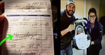 When Jessie and Maria's second baby was born in the middle of a freezing snow storm. So when they got home from the hospital and found out that their furnace was broken panic set in. So they called a local repair shop and thankfully their pleas fell on the ear of an understanding dad. They quickly got everything repaired and when they got their bill they were stunned to see that it was all free of charge. When you hear about this act of kindness you'll be so inspired!