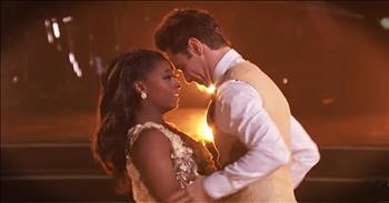 Simone Biles became a household name after the 2016 Rio Olympics. Growing up, Simone's biological mother suffered from drug and alcohol abuse. So at the age of 3, Simone was placed in foster care. Her biological grandfather decided to formally adopt Simone and her sister. And watching this beautiful story on Dancing With The Stars set to the music of Chris Tomlin's 'Good Good Father' is absolutely amazing. 