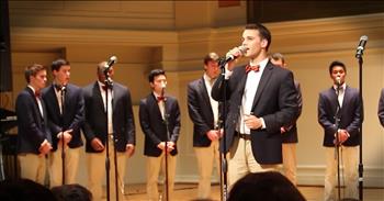 College a cappella group The Virginia Gentlemen never fails to bring the wow with their harmonies. And hearing their incredible version of 'Amazing Grace' will fill your heart with the Joy of the Lord. What an incredible group of young men! 