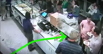 Mr. Gary walked into ice cream shop Sweet Sammies and told them he would be covering the tabs for everyone for the whole night. They were obviously stunned but when the night came to a close Mr. Gary paid a $1300 bill out of the kindness of his heart. Gary said that he picked Sweet Sammies because they showed him kindness when they didn't need to and he wanted to return the favor. What a fun way to spread some joy.