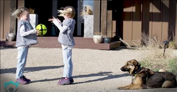 Kids are so vulnerable to attacks and kidnappings that can happen in the blink of an eye. These girl were just playing in the yard when a kidnapper got in and out with one of the girls in no time flat. The folks at Pretty Loaded are determined to help people learn how to keep themselves and their family safe. So they created this video to show how powerful a dog can be in protecting a family. Who else feels more safe because of their pup?
