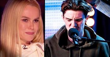 16-year-old Harry Gardner made a deep impression with the judges during his audition on Britain's Got Talent. Three years ago, Harry's beloved grandmother was diagnosed with Alzheimer's. He wrote a beautiful song titled 'Not Alone' and chose to play this heartbreaking number on stage. What a special moment for the talented teen.