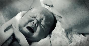 This godly couple waited patiently for 10 years for God to give them a child when they got the incredible news that they were pregnant. But after their first appointment they got the news that their baby girl wasn't going to make it. Doctors gave them no hope but they refused to give up and put their faith in the Lord. And finally their baby girl Adelaide was born and with her first cry they knew she was a miracle. Their story of faith in spite of terrifying circumstances is inspiring. And how stinking cute is their baby girl? 