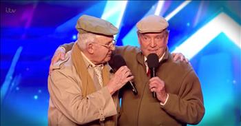 75-year-old Malcom and 84-year-old Henry are best friends who met singing at their local village hall. Now, the two of them are the singing duo called 'The Pensionaires'. Thankfully, these two decided to take their talents to the Britain's Got Talent stage and when you hear them sing the crooner classic 'You Make Me Feel So Young' you just have to smile. There's no doubt these men bring some serious joy to their audition! Just look at the judges' faces. 