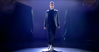 David Geaney impressed the judges on Britain's Got Talent with his first toe-tapping audition. Now he's back to fight for a spot in the semi-finals with an all-new holographic Irish dance routine. And when he dances to 'Somewhere Over The Rainbow' I was blown away. There's no doubt this young man has some serious talent. I can't wait to see what he does next!