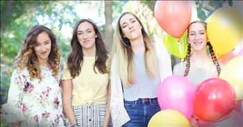 The Gardiner Sisters bring their talent and charm to this upbeat rendition of 'Walking On Sunshine.' This classic song always takes me back in time and hearing these gifted young women sing puts me in the best mood. What a beautiful harmonies come together to produce this enchanting sound. I could listen to this group all day!