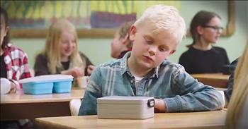 Lunchtime for most kids is a normal part of the school day. But for one boy is class who had no lunch, it made him embarrassed and sad. All the other kids opened their lunch boxes and proceeded to eat while he pretended to go to the bathroom so no one would notice his empty box. But once the boy returned to the classroom, he was surprised to find that his empty lunchbox was now full with lots of delicious food. As he looked around the room, he knew his fellow students had graciously given him parts of their lunch. This story brought a tear to my eye!
