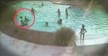 9-year-old Colbi Heard leapt into action when he noticed a little boy underwater for too long. Other people thought he was just playing but Colbi didn't think that the 3-year-old could swim. He quickly dove in and dragged the toddler to the nearest adult. Thankfully, Colbi's mom is a nurse and she was there to administer CPR until the ambulance arrived. There's no doubt Colbi is a hero!
