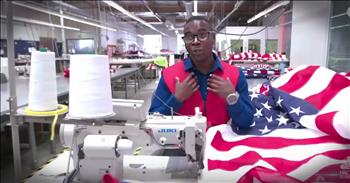 Aaron Alexander was adopted when he was just a baby. Aaron was placed with an a loving and incredible family and his dad served in the military. Aaron has a learning disability that made it really hard for him to get a job, but he was eventually blessed with a job making American flags. Aaron felt like every flag he made was honoring his hero dad and the heroes whose coffins they would cover. So when Aaron's dad passed away, he took very seriously the responsibility and honor of making the flag that would cover his father's coffin. This beautiful story will bring a tear to your eye. What a touching tribute!
