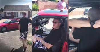 Michael Lewis is a hardworking dad who has always dreamed of having a Toyota MR2 MK1. This has been his dream car, but he could never afford to keep one. His son, Paul wanted to thank his dad for all he has done, so he decided to surprise his dad by buying him this very car! And when you see this dad's reaction to his son pulling up and handing him the keys, you'll be reaching for the tissues. What an incredible surprise and touching moment from a grateful son to his dad! 