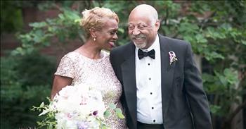 Jennifer and Timothy Bing have been married for 38 wonderful years. But this sweet couple have no photographs to look back on the remember the day. 

After their wedding, they dropped off the rolls of film at a local store to be developed but a fire broke out and destroyed all of their photos. So on their wedding anniversary, their daughter Ashleigh decided to surprise them with a brand new photo shoot. Ashleigh took the photos herself and when she showed her parents the final product, both her mom and dad started to cry.

 What an amazing gift for this daughter to give her parents. I know these memories will last a lifetime.
