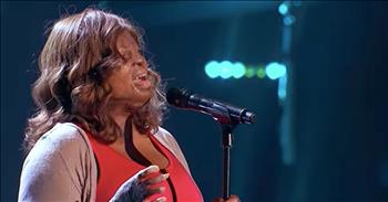 Kechi brought the crowd to their feet with her <a href="http://www.godtube.com/watch/?v=1F122FNU" target="_blank">inspiring first audition</a>. She was only 16 years old when she survived a horrific plane crash that claimed the lives of 107 people. 

Today, Kechi is back on the America's Got Talent stage for another incredible performance. This time, she's singing John Hiatt's "Have a Little Faith in Me" and it's absolutely amazing. 

You can truly feel her passion and drive as she belts out these powerful lyrics. I'm so glad we're hearing Kechi again and I know we'll see big things from her in the future. What an amazing woman!