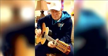 Country artist Glen Campbell was beloved all over the world for his musical talents and classic songs. He was diagnosed with Alzheimer’s disease in 2011 and unfortunately, he passed away in 2017. 

During his final days, Campbell stayed at an Alzheimer's facility. Despite not being able to remember the lyrics to his songs, he was still able to play the guitar like no other.


Just watch as he skillfully handles the instrument during his final days as his daughter, Debby, records the moment. What a beautiful memory for such a legend. 
