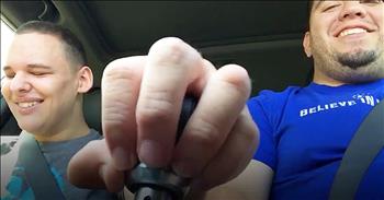 Omar cherishes the moments that he can spend with his son, Spenny. Spenny is blind and has Autism but that doesn't stop this father-son team from bonding in the most special ways. 

Just watch this clip as the two drive around in Omar's Subaru. Spenny absolutely loves riding in the car and this time he gets to help Dad drive by shifting the gears. I just love seeing the joy on both of their faces as they ride along together and have an absolute blast. 

This video is full of fun and smiles and it's sure to be a memory that they will cherish for a lifetime.