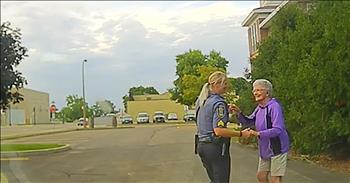 92-year-old Millie knows that sometimes you just have to dance it out. And Sgt. Lenz from the Austin Police Department in Minnesota couldn't agree more. 

Just watch this special moment as Sgt. Lenz gets out of her police vehicle and joins in with Millie's joyful dance party. 

You can tell that these two are having so much fun and I'm so glad that the dashcam was able to capture every second. This makes me want to get up and dance too! How about you?
