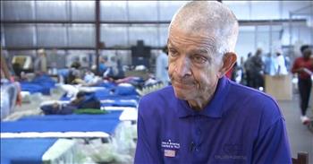 Jim McIngvale is known around Texas as Mattress Mack. He made a name for himself selling furniture, but now he's being recognized all over the nation for his kindness during Hurricane Harvey. 

When many people were displaced from their homes, he opened his stores to offer shelter and provide food for those in need. Thanks to his graciousness, hundreds of people have a place to sleep and 3 meals a day. 

Jim knows that he may be losing money by sheltering the flood victims, but he says 'We can afford that and what we can't afford is to cause these people to lose hope, we got to give hem hope.' What a blessing to see this kindness of humanity during this natural disaster.