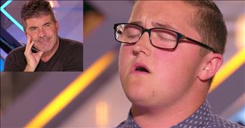 Shy Supermarket Cashier Impresses Judges With Big Voice