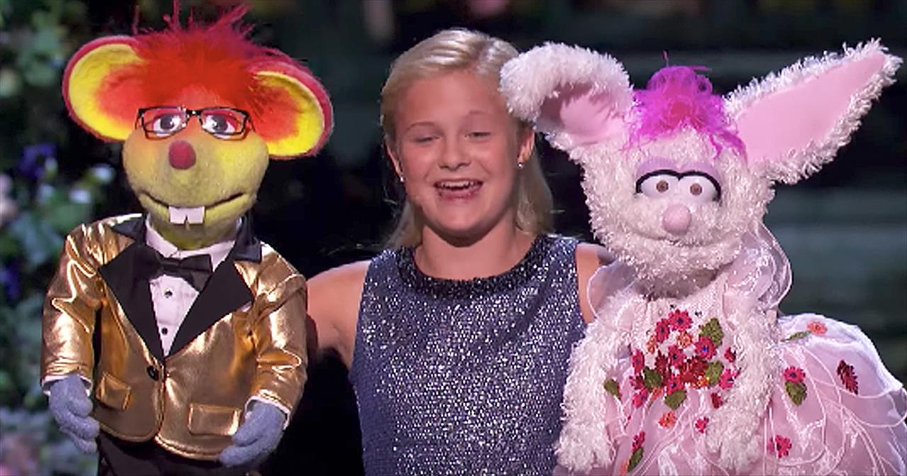 13YearOld Ventriloquist Sings 'With A Little Help From My Friends