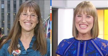 50-year-old Laura and her husband was outside The Today Show studio when she was plucked from the crowd. For years, Laura's husband has been cutting her hair but now she's ready for a new look. 

So, the glam squad decided to give her a whole new makeover and it turned out amazing. As soon as Laura walked out, her husband was in awe. He immediately said that he loved the look and then the tears started to build up. 

It's obvious to see that these two truly care about each other and it's so wonderful to see this special moment. What a beautiful couple inside and out!