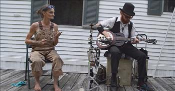 The Spoon Lady And Chris Rodrigues Perform 'Angels In Heaven'