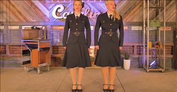 'The Ballad of the Green Berets' is a patriotic song that has touched the hearts of millions throughout the years. This special song was written by Staff Sgt. Barry Sadler in honor of a fallen Green Beret during The Vietnam War. 

Today, the talented women of Letters From Home are covering this special song. Together, they combine their beautiful voices with tap dance to produce the most amazing sound. 

This performance will truly make your heart feel warm. Thank you to all of the men and women in our Armed Forces for their sacrifice each and every day. 