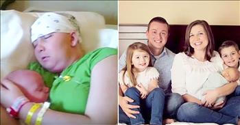 Ashley Hallford was a month into her first pregnancy when she noticed a strange lump on the back of her head. Weeks later, Ashley began to feel worse and worse and it was then that she received the news that her lump was cancerous. 

At just 33 weeks pregnant, Ashley was induced so that she would be able to start treatment. Just days after the birth of her sweet baby boy, she underwent surgery to remove the mass. 

When the results came back, Ashley and her husband were devastated to learn that she had stage 4 brain cancer. The doctors said the cancer was inoperable and gave her just days to live. But that's when her church started to pray and everything started to turn around. 

Ashley overcame all the odds and now she is cancer-free. God is so amazing in all of His ways!
