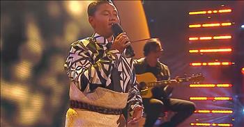 There's no doubt that young Selevasio Tuima has been graced with an incredible talent. Selevasio started out singing in church and now his voice is being heard all over the world. 

Today, he's stepping onto the stage of Australia's Little Big Shots and putting his talent on display. Just listen as Selevasio shares his background and performs an incredible rendition of 'Hallelujah.' 

I can't get over how such a powerful voice can come from such a young man. No wonder his videos have gone viral. Who else is in awe right now? 