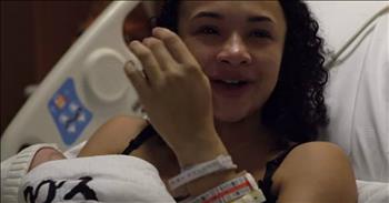 When a baby is being put up for adoption, the birth mother has to wait a required amount of time before signing the adoption papers. For Domnique, she had to wait 48 hours before signing her rights away. 

After making the brave decision to give her child up for adoption, she was blessed to find Ally and Ryan. She knew without hesitation that she chose the right parents for the baby boy she was going to deliver. But when the time came for her to have the baby, the couple were uncertain of what the next 48 hours would hold. 

The next 48 hours were a roller coaster of emotion for both Ally and Ryan and the birth mother. This in depth look at this emotional time period will truly tug at all your heartstrings. What a brave young woman to make such a selfless decision. 