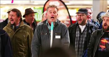 During the holiday season, many airport travelers can become overwhelmed. On this particular day, at a busy German airport, hundreds of people were waiting around for their flights. That's when a few travelers decided to lighten the mood. 

Just watch as two passengers began to sing the Christmas classic 'Ding Dong Merrily On High.' And as if that wasn't amazing enough, as their voices grew louder and louder many other people joined in on the fun. More and more Christmas classics started to come to life and before I knew it, an entire flashmob had broken out.  The looks on everyone's faces says it all. This spontaneous act of Christmas cheer brought smiles and laughter to all. 

I love seeing people's eyes light up as they hear these special Christmas songs.  It's obvious that this impromptu flashmob really brought some much needed holiday spirit to the busy airport. It's really amazing how just a few holiday songs can instantly lift our moods and help us remember the real reason for the season and that's the birth of Jesus Christ. 

Showing love to strangers is one of the greatest ways to show people the same love Christ showed when He was on earth. What a loving way to surprise some very stressed out holiday airport passengers during their travels.