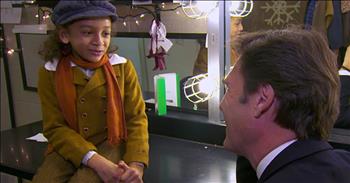 Over the years, countless actors have played the iconic role of Tiny Tim in the classic play 'A Christmas Carol.' But no one fit the role quite like 10-year-old Paris Strickland who is performing in her city's show this year. 

This is the 40th production and for the first time, a girl is playing the role Tiny Tim. The character of Tiny Tim is ill and left in a crippled condition, just like Paris. She was just 9 days old when she was diagnosed with a rare and deadly form of cancer. She miraculously pushed through and underwent four surgeries, and hundreds of chemotherapy treatment. 

Unfortunately, the cancer kept coming back but after three long years, she and her family got the news that she was finally cancer free. Today, Paris is shorter than most children her age and walks with a limp because the tumor wrapped her spine. But that hasn't stopped her from following her dream and using her experience to connect with the role of Tiny Tim. 

Paris knows exactly what it's like to be a sick child and the struggles to work through each day.  Paris wants people in the audience to be encouraged to overcome their battles and cherish all of the memories they make this Christmas season. What an amazing little girl!