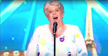 Elderly Opera Woman Earns Golden Buzzer