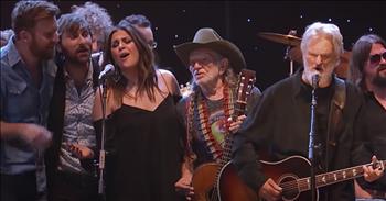 Country Artists Sing 'Why Me Lord' Together
